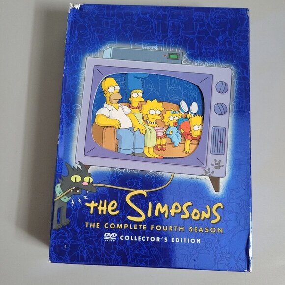 The Simpson Seasons 1 - 4 Collectors Edition DVD Lot Complete With Books. NICE!! - Picture 12 of 12